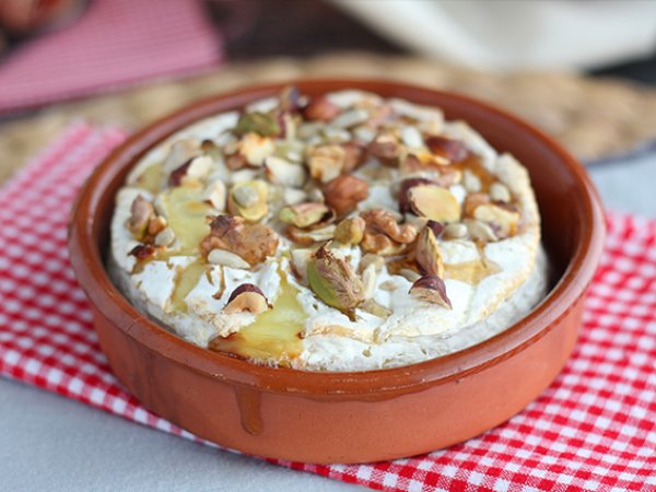 Camembert al forno con miele e frutta secca, foto 2