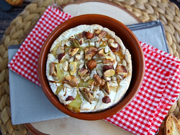 Camembert al forno con miele e frutta secca, foto 5