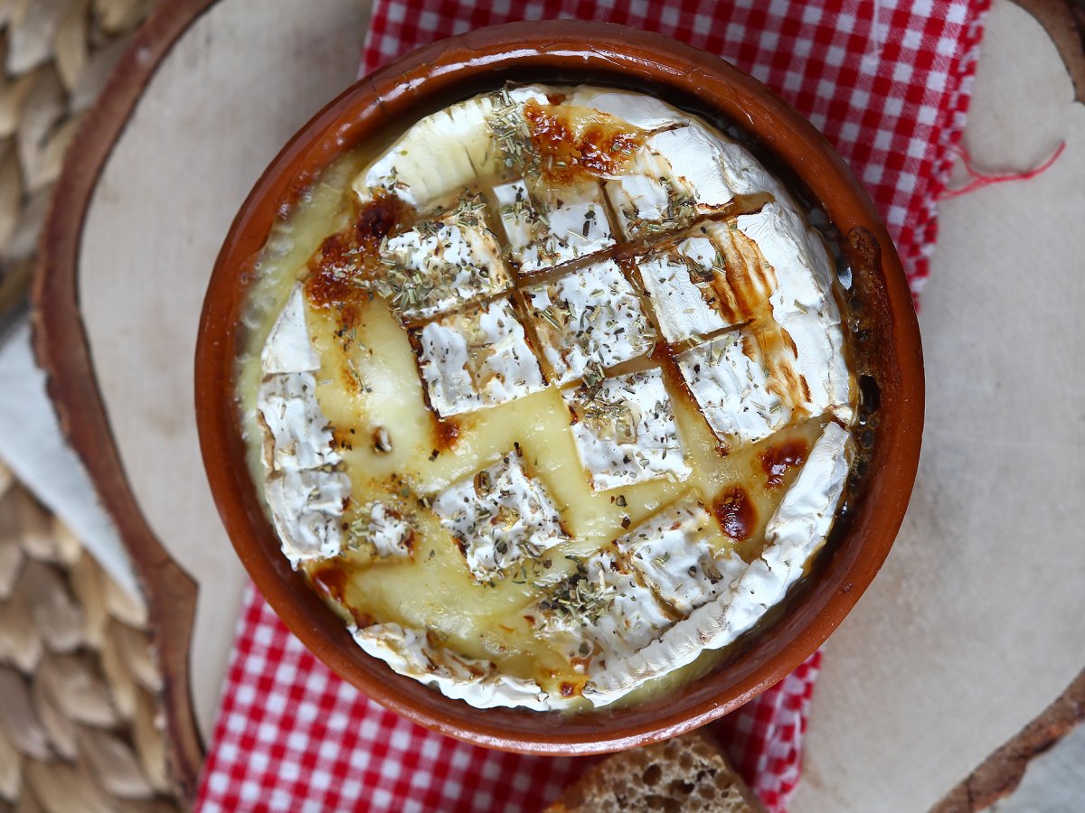 Camembert con miele cotto in friggitrice ad aria - foto 4