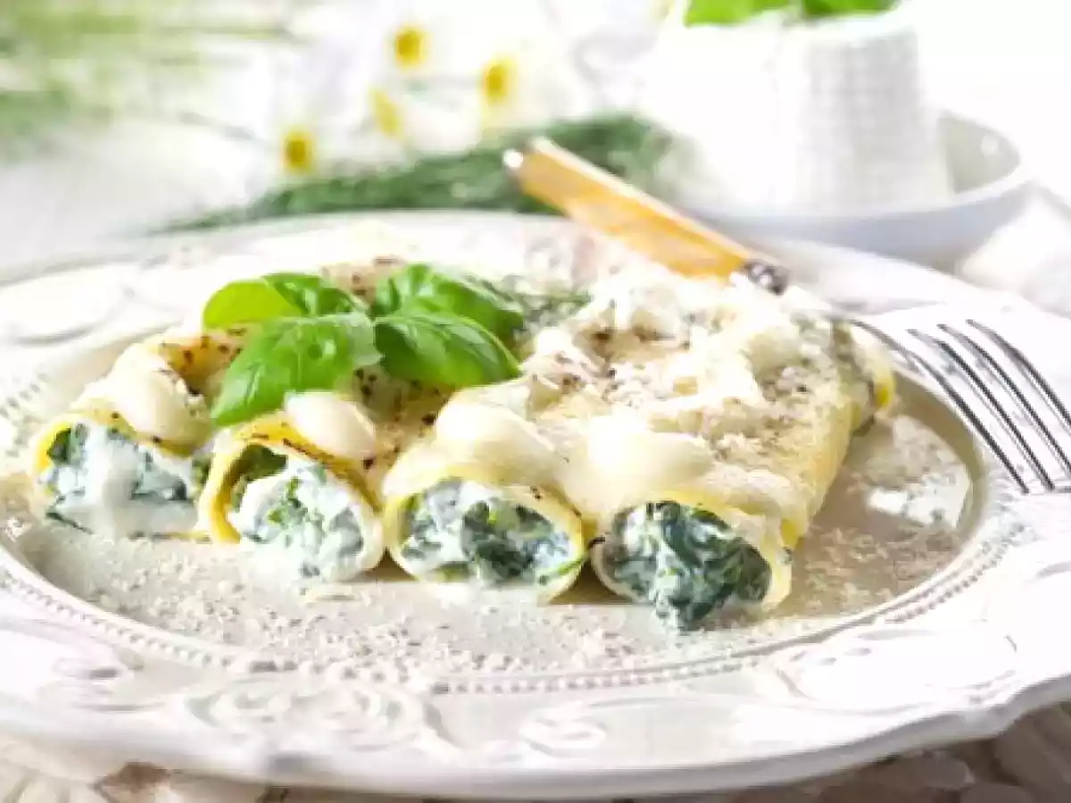 Cannelloni agli spinaci