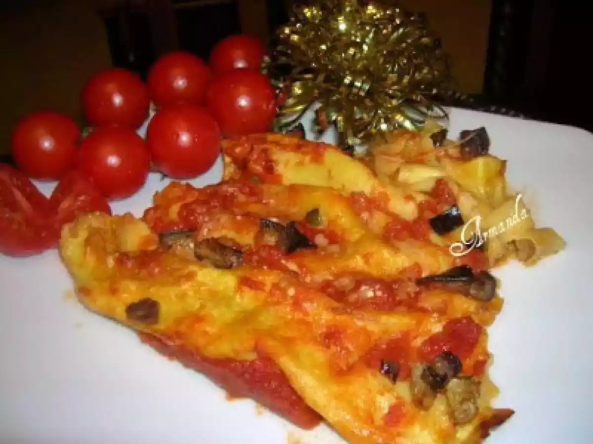 Cannelloni alle melanzane e zucchine