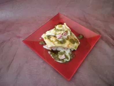 Cannelloni con besciamella pesto e prosciutto cotto Naturì - foto 4