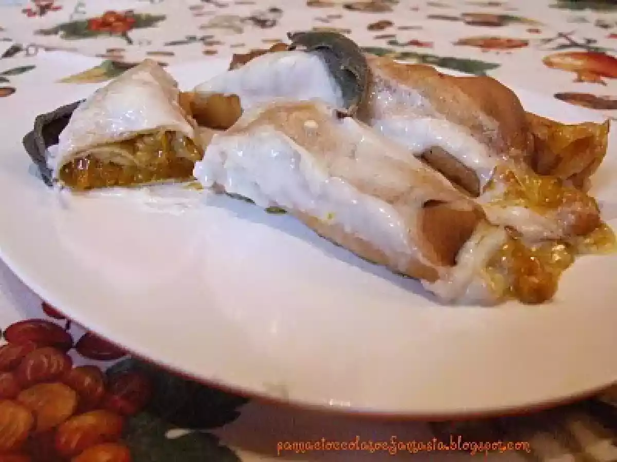 Cannelloni con zucca e gorgonzola