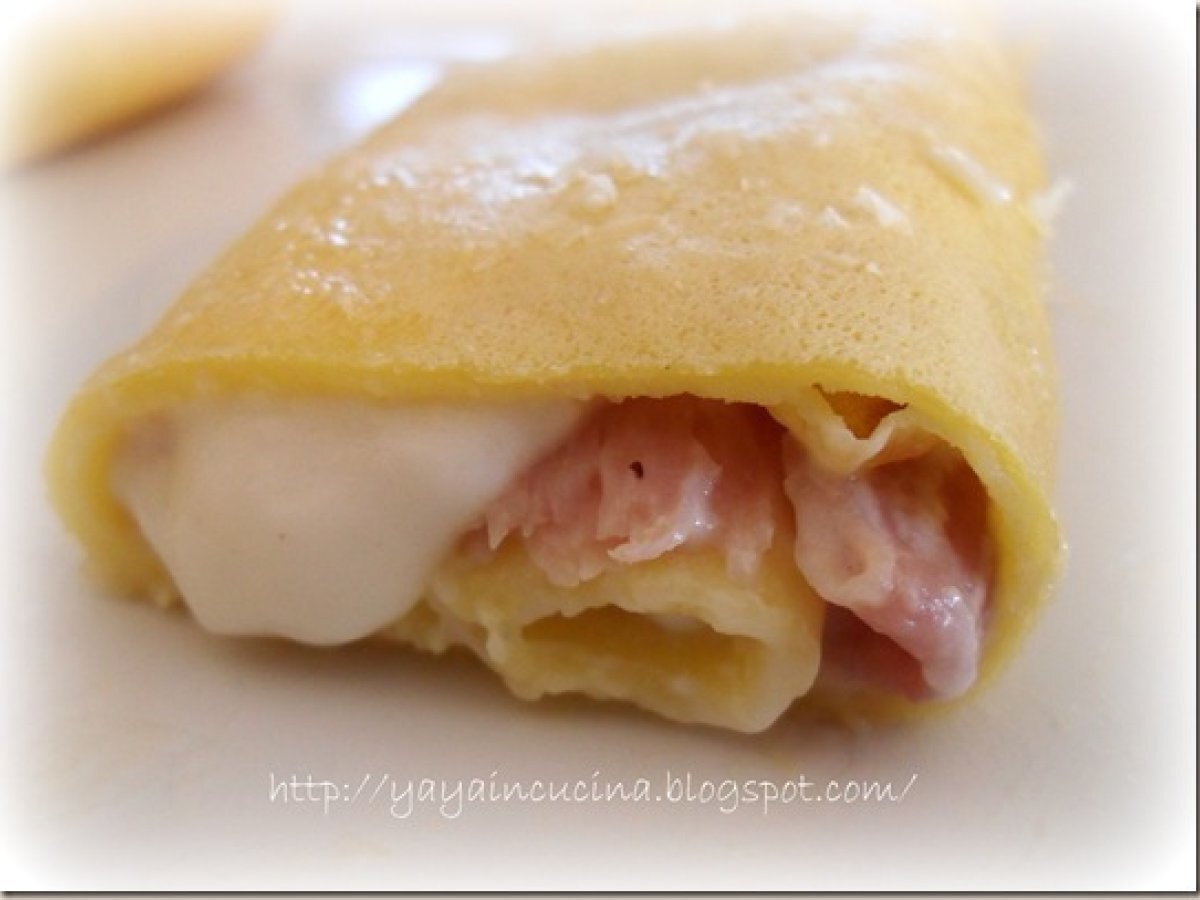 Cannelloni di Crespelle al Prosciutto - foto 2