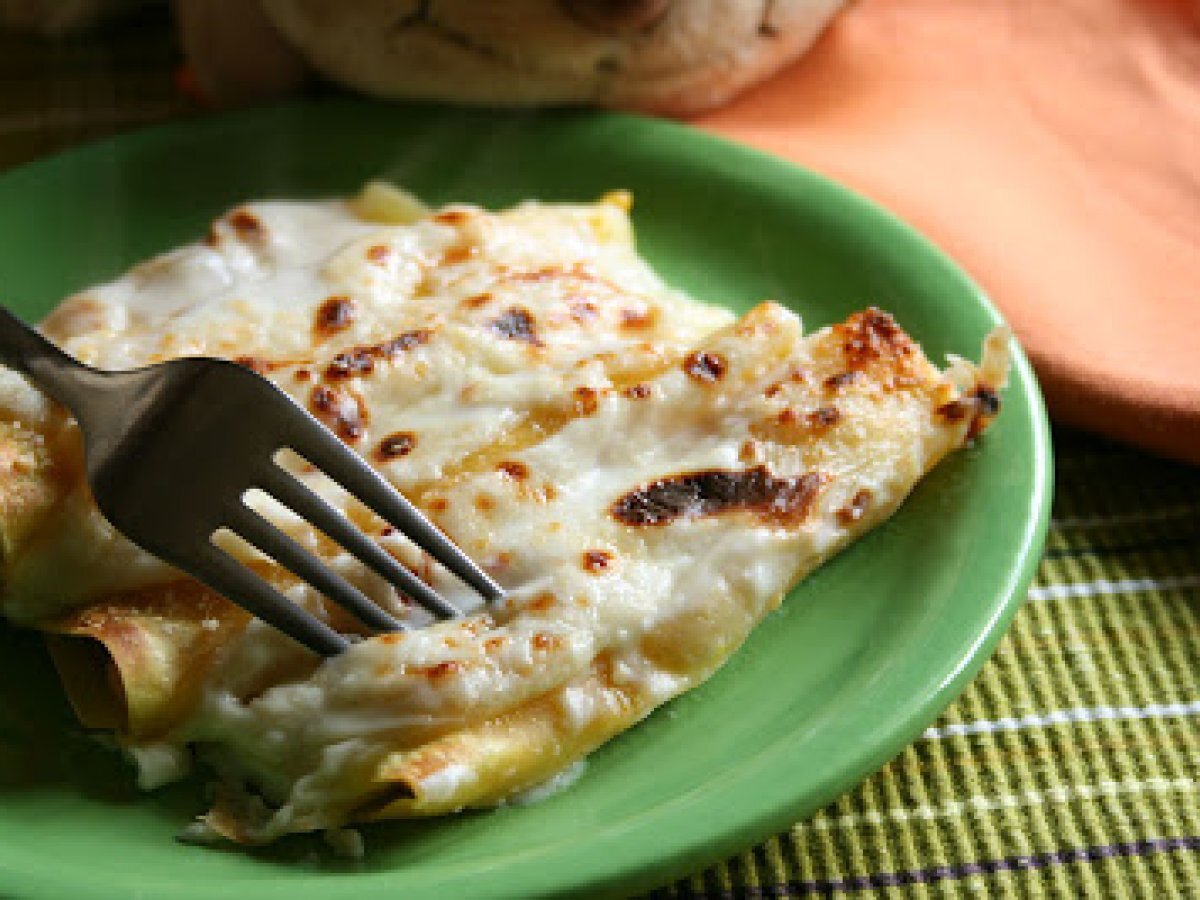 Cannelloni di zucca e ricotta