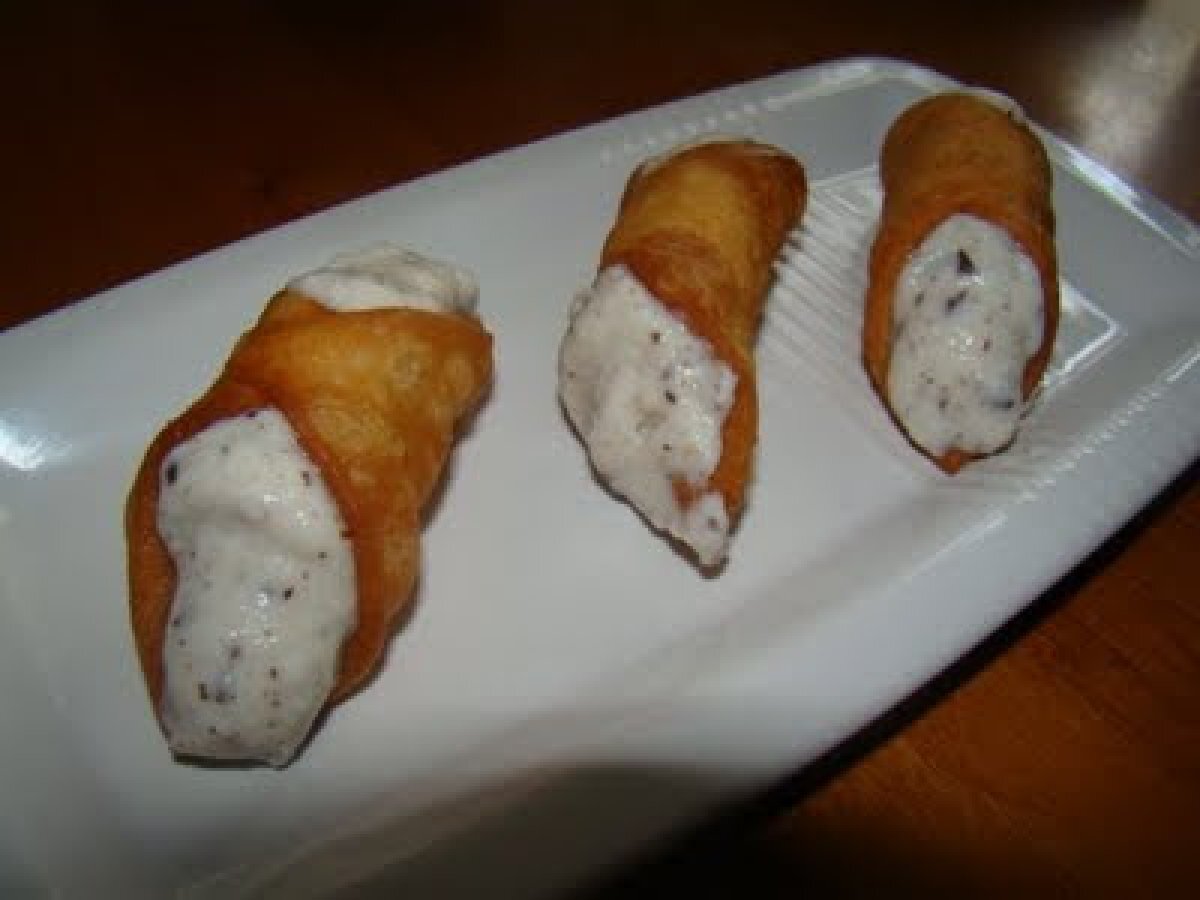 Cannoli siciliani mignon