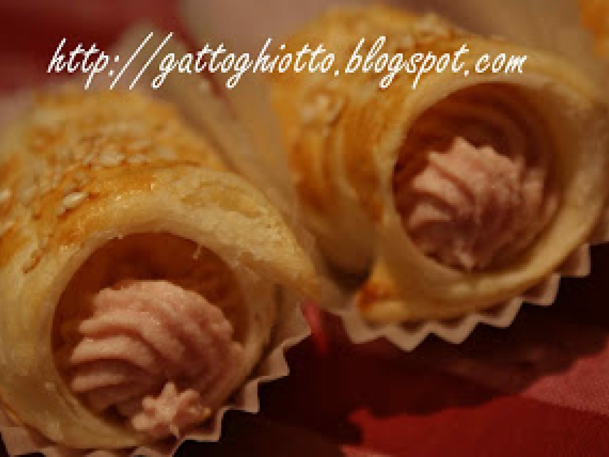 Cannoncini alla mousse di prosciutto, foto 1