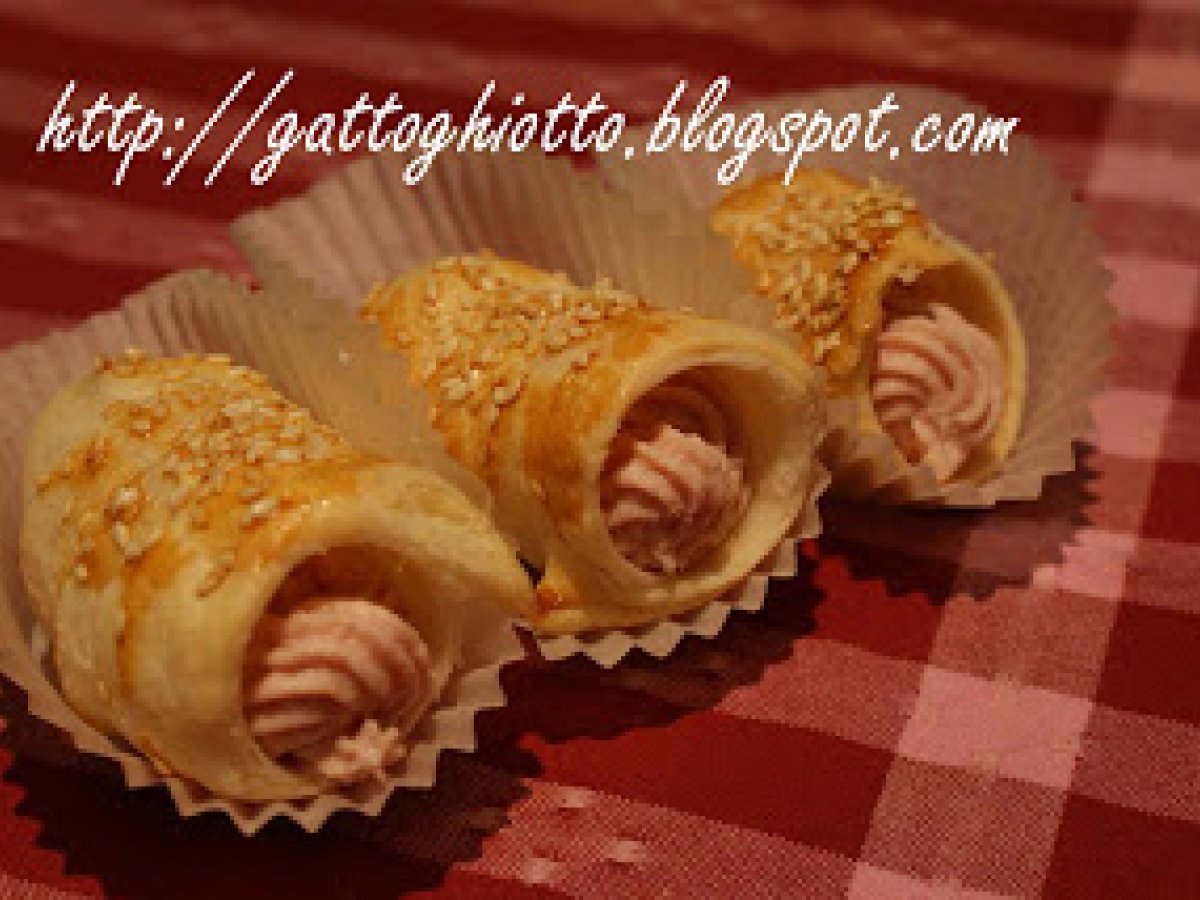 Cannoncini alla mousse di prosciutto, foto 2