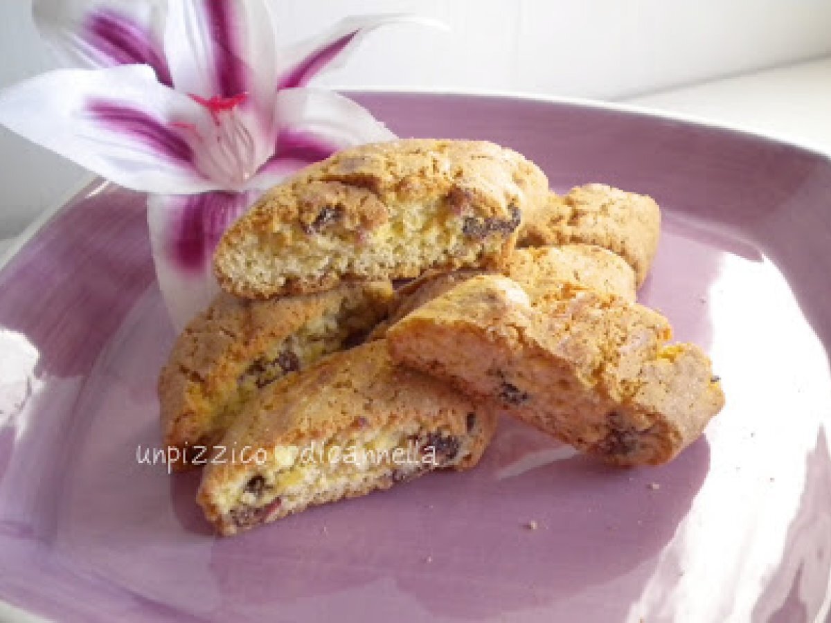 Cantucci ai Mirtilli Rossi