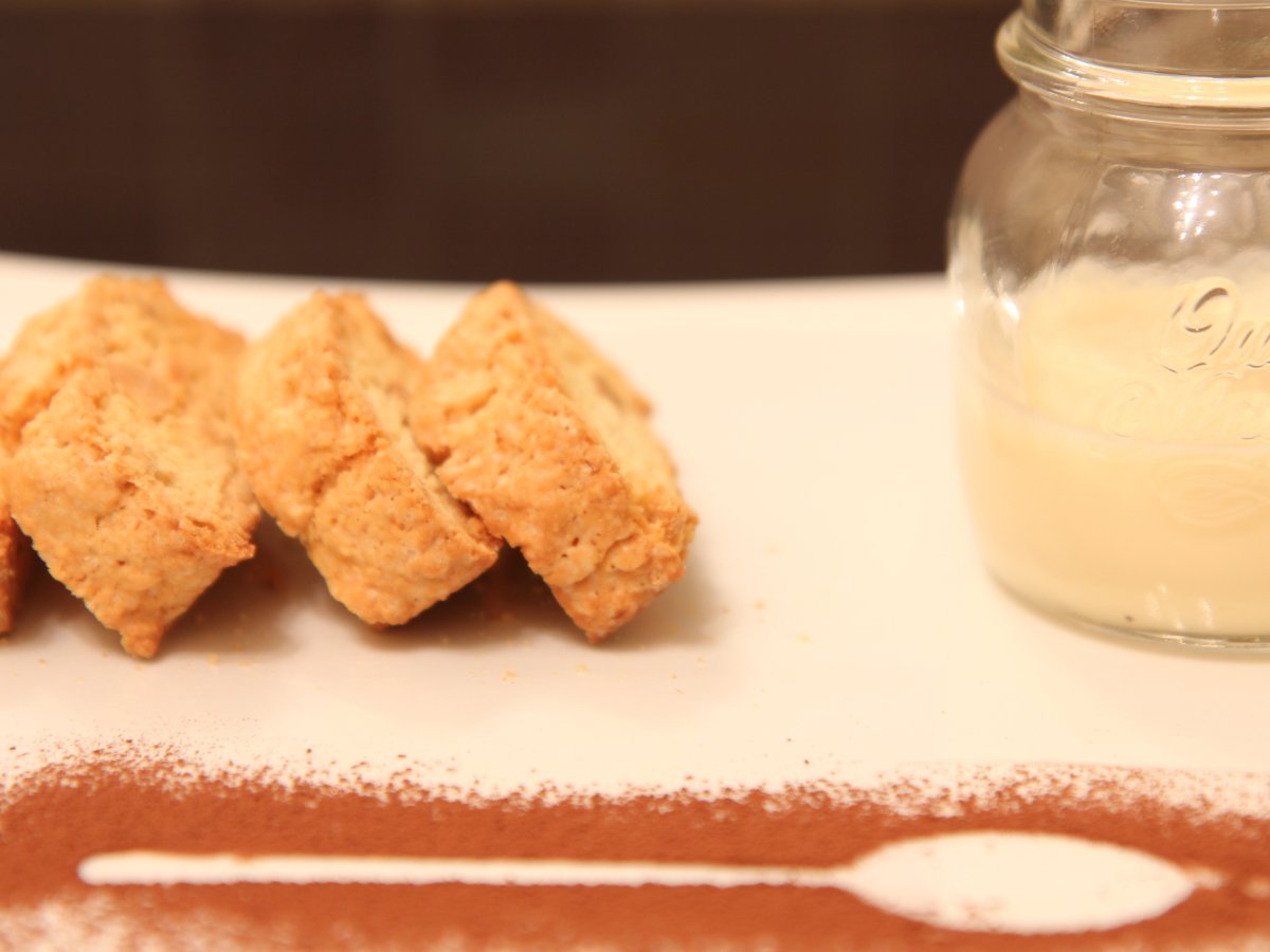 Cantuccini con crema di Marsala