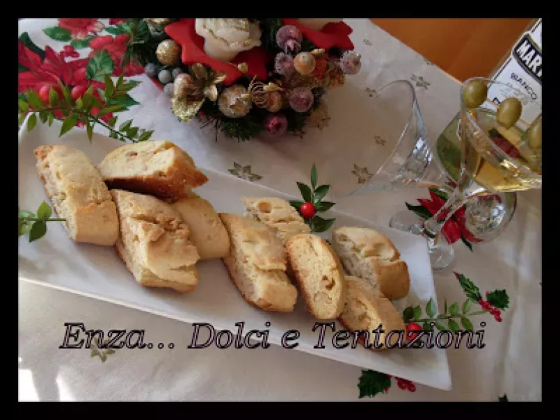 Cantuccini Salati alle Arachidi ... di Luca Montersino...