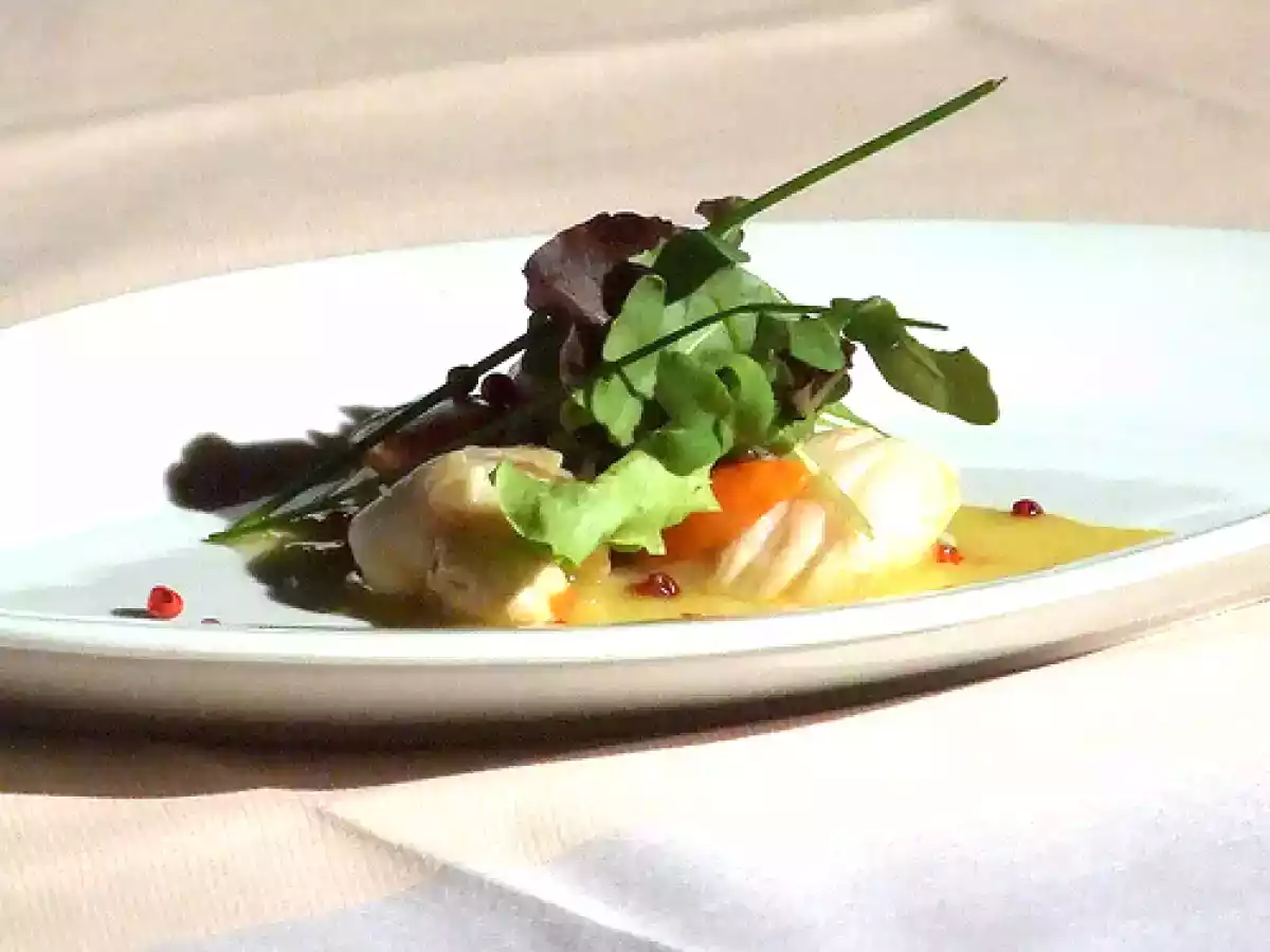 Capesante alla salsa di spumante