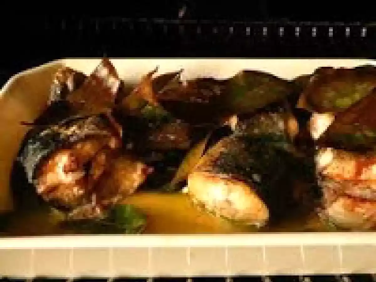 Capitone al forno al profumo d'alloro