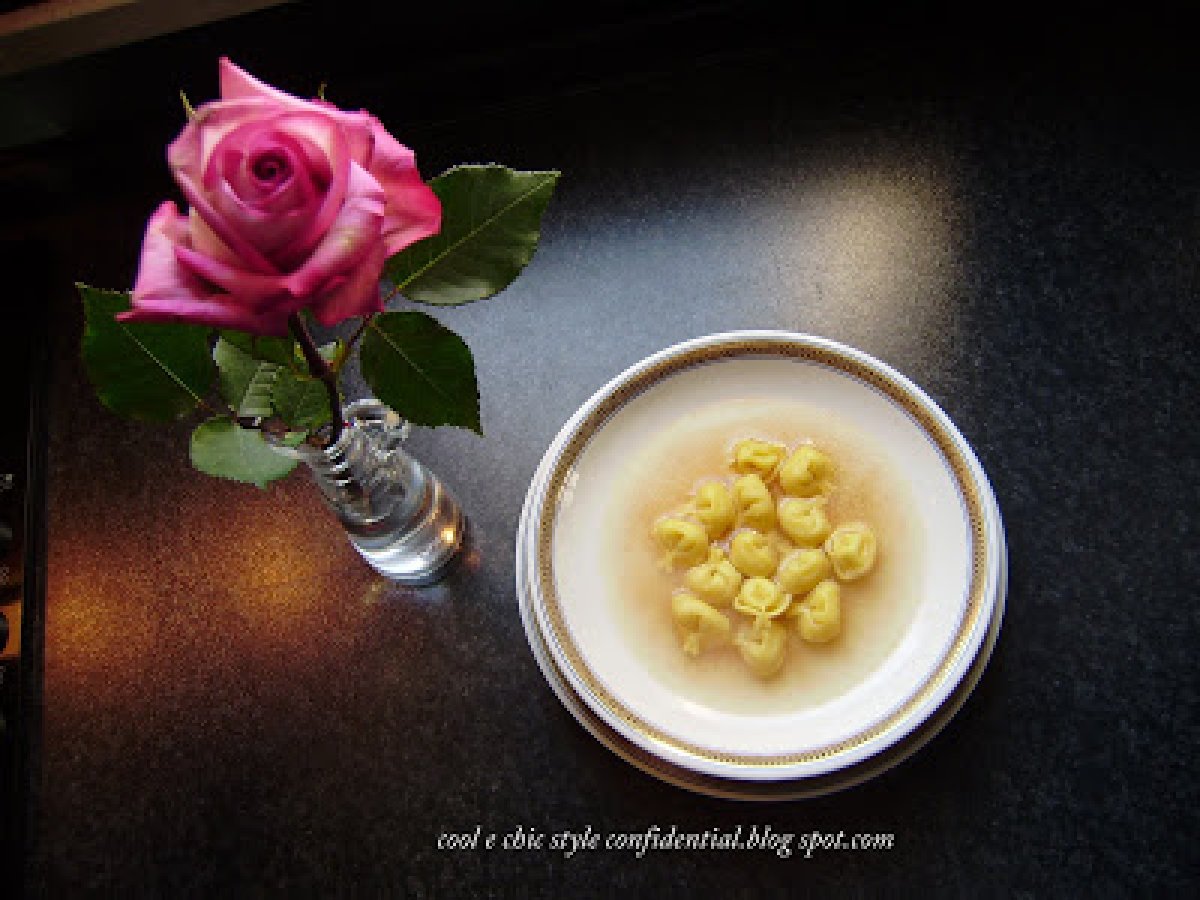 CAPPELLETTI IN BRODO ALL'USO DI ROMAGNA, CASA MIA