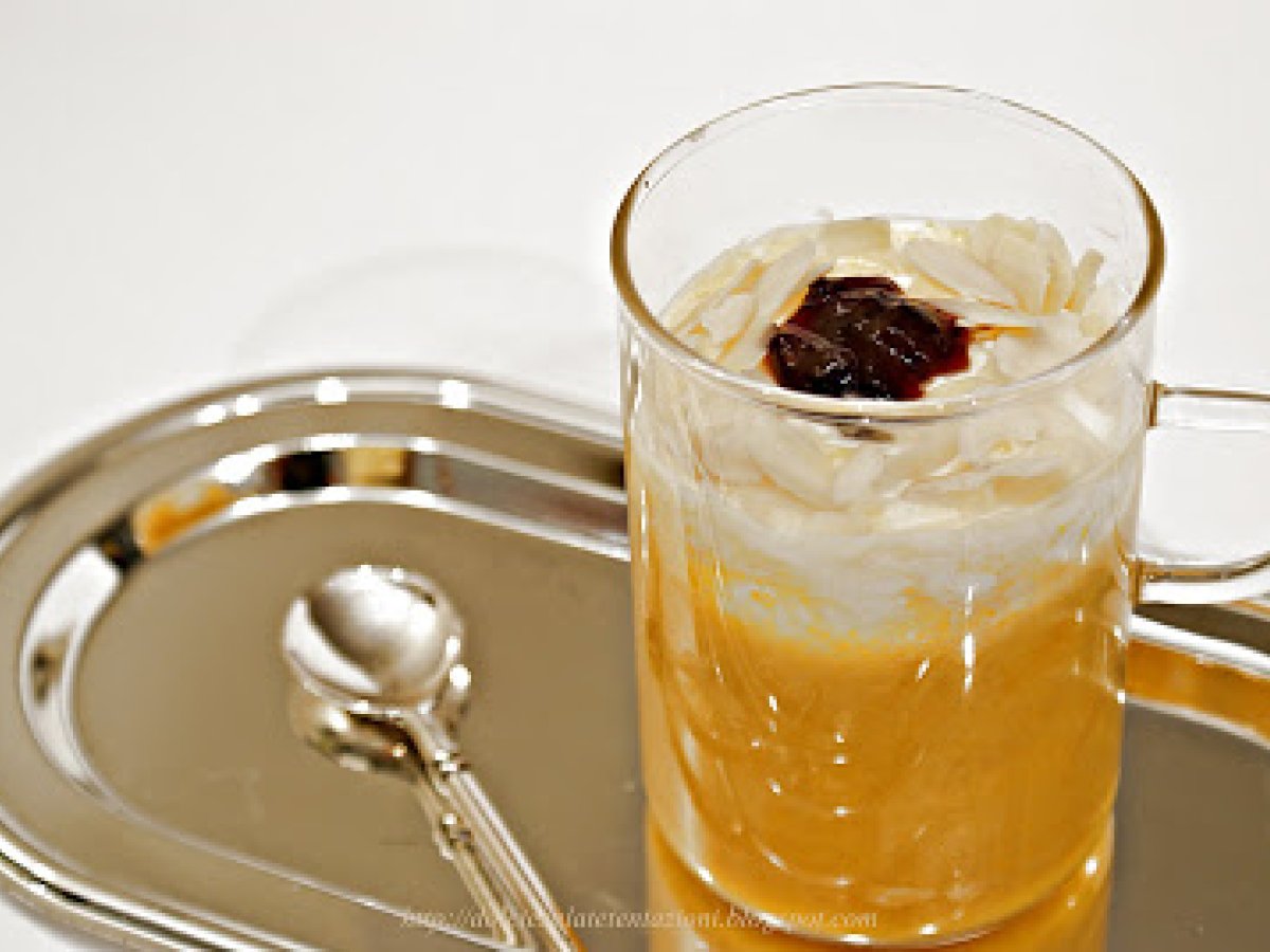 Cappuccino di zucca