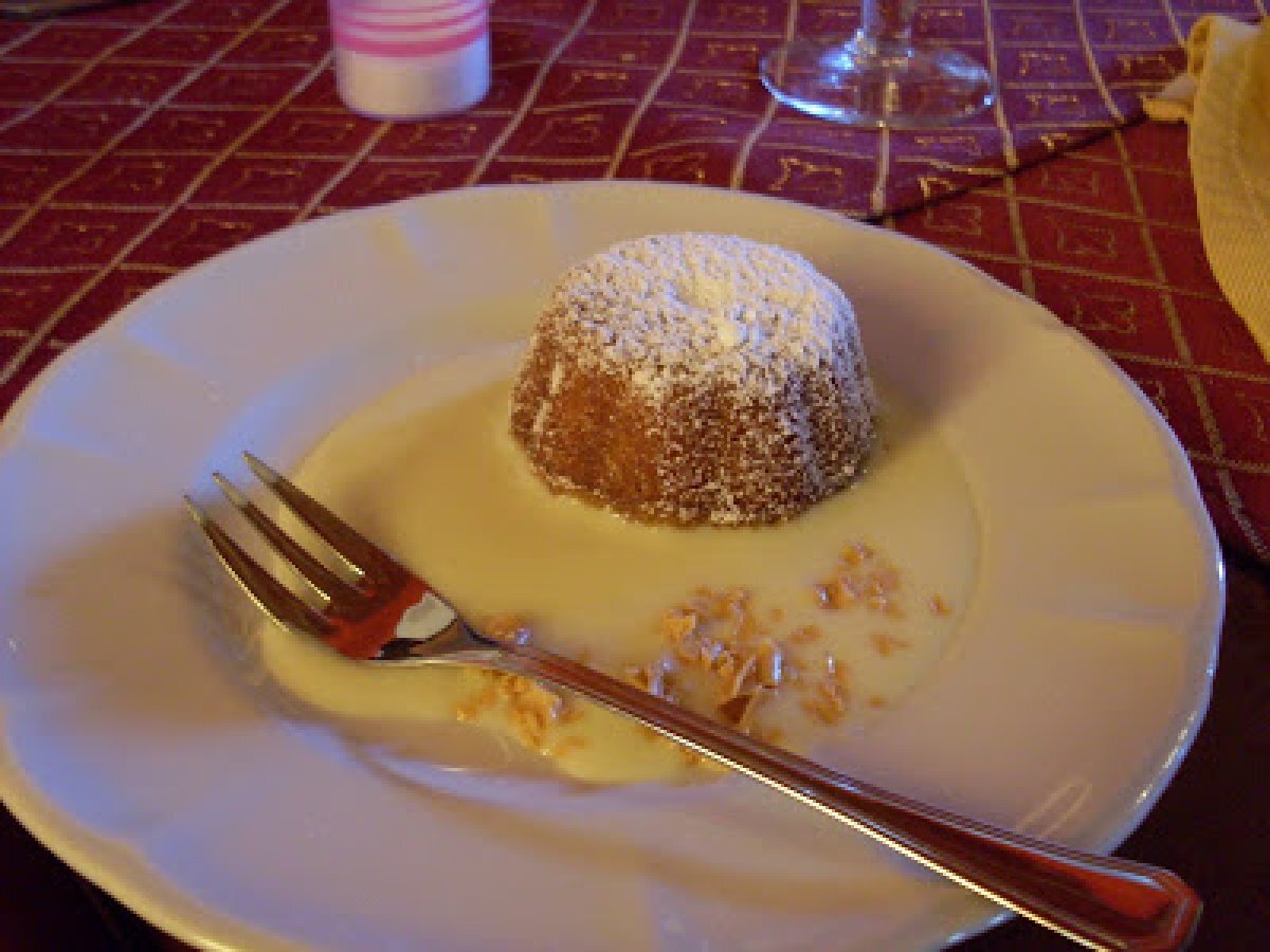 Caprese Bianca mignon con Salsa alla Vaniglia