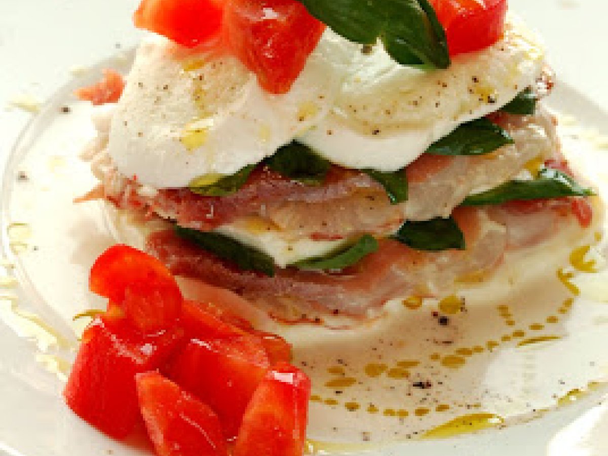Caprese di mare e di terra