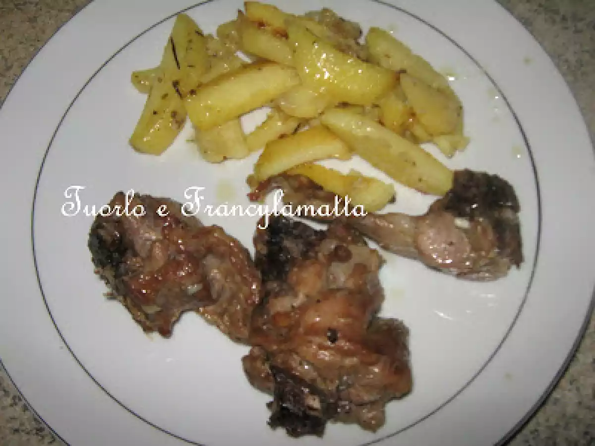 Capretto al forno con patate