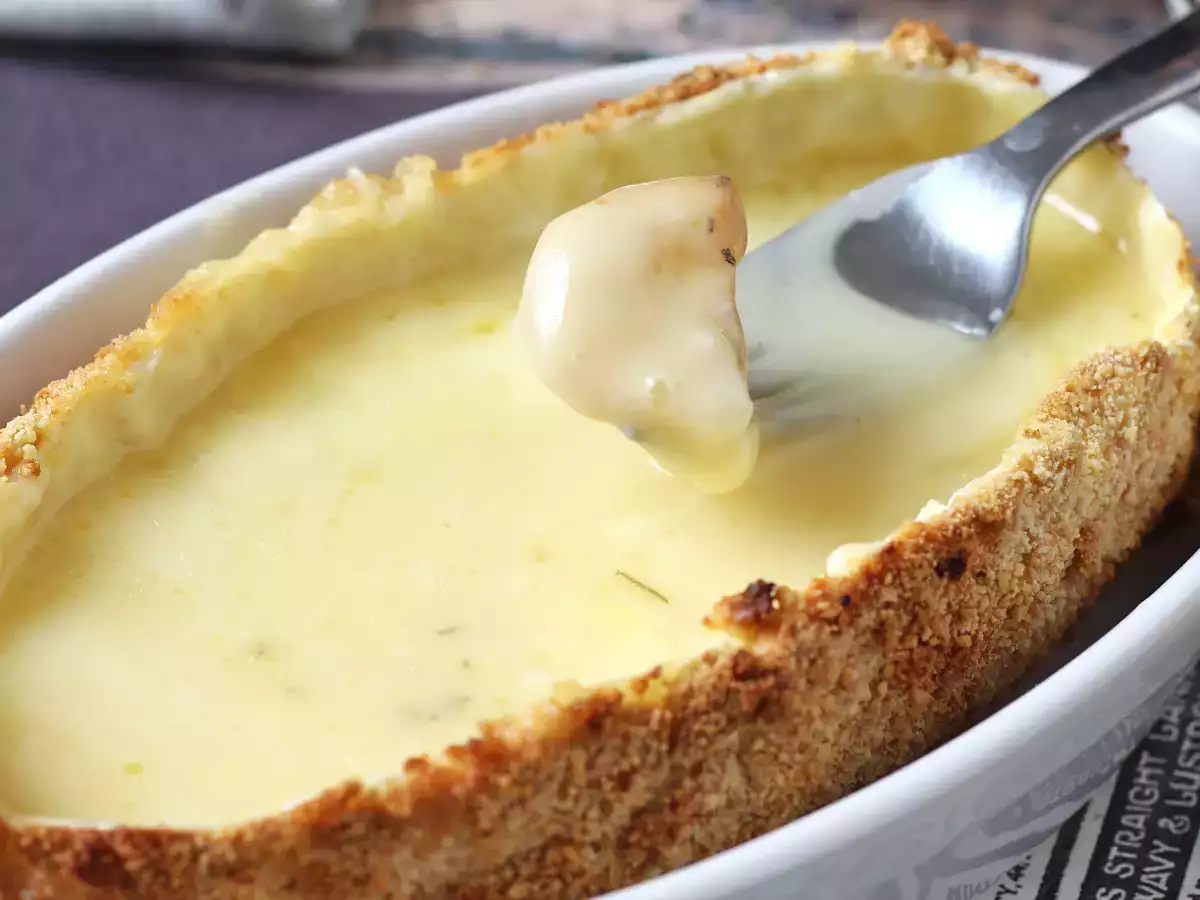 Caprice des Dieux impanato con patate croccanti in friggitrice ad aria: ricetta facile e veloce - foto 2