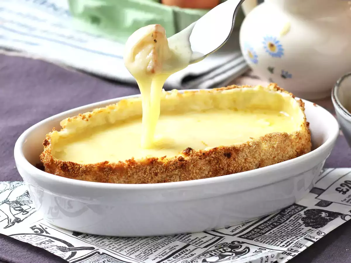 Caprice des Dieux impanato con patate croccanti in friggitrice ad aria: ricetta facile e veloce - foto 5