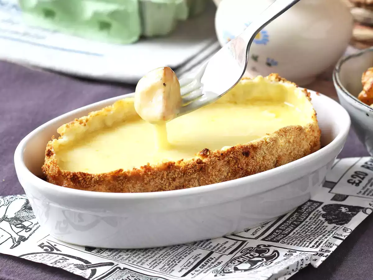 Caprice des Dieux impanato con patate croccanti in friggitrice ad aria: ricetta facile e veloce - foto 6