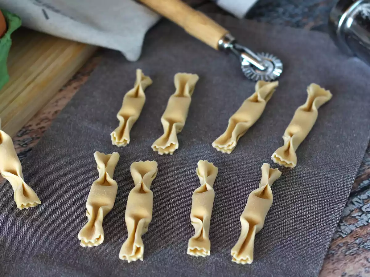 Caramelle di pasta con ricotta e zucca - foto 2