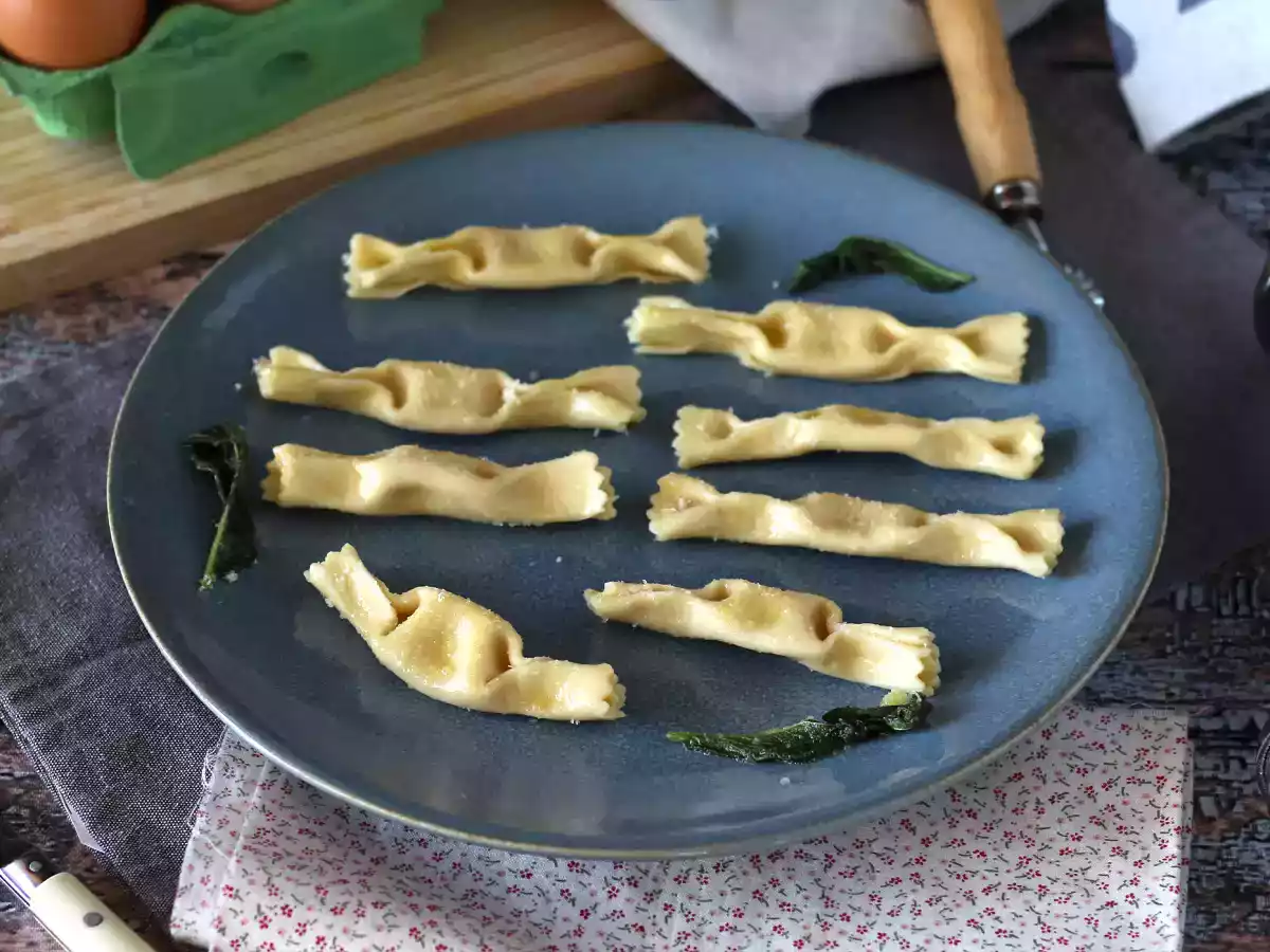 Caramelle di pasta con ricotta e zucca - foto 3