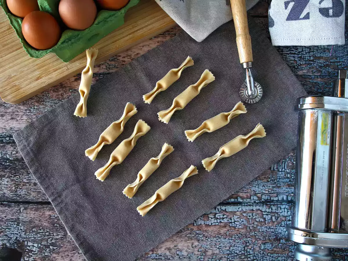 Caramelle di pasta con ricotta e zucca - foto 4