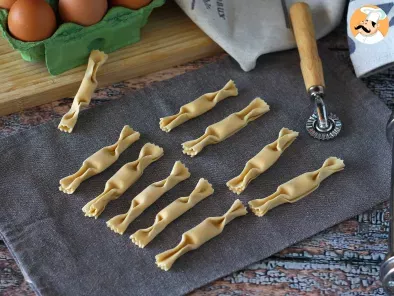 Caramelle di pasta con ricotta e zucca