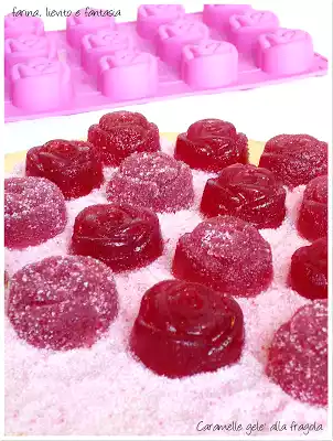 Caramelle gelèes alla fragola