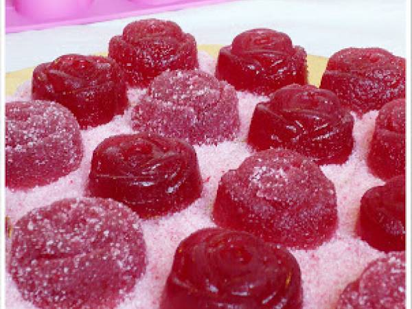 Caramelle gelèes alla fragola