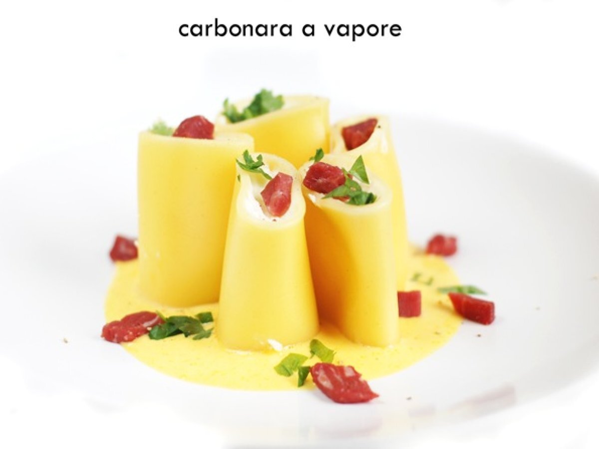 Carbonara a vapore