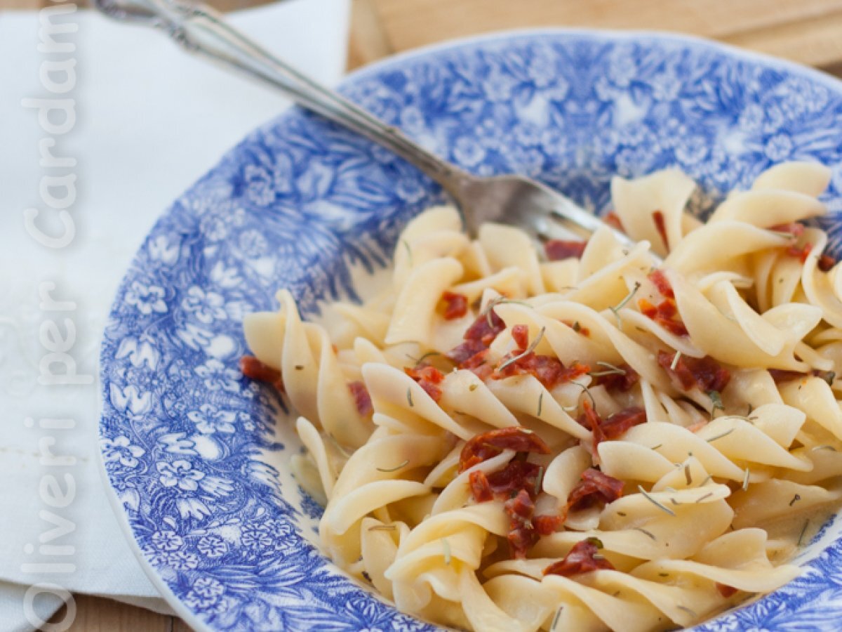 Carbonara al chorizo