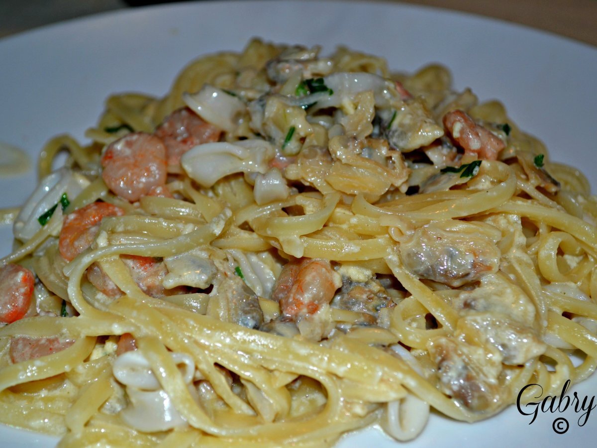 Carbonara al profumo di mare