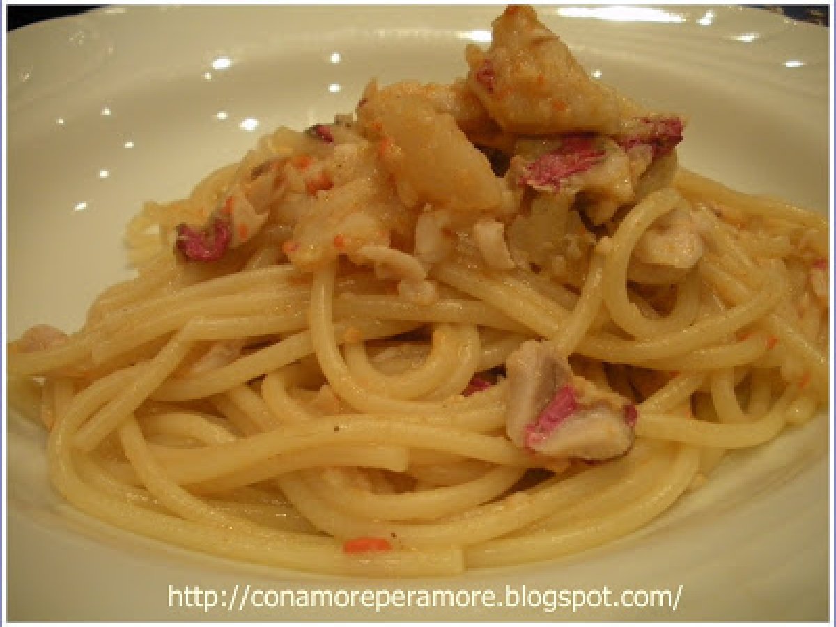 CARBONARA DI CAPESANTE E TRIGLIE