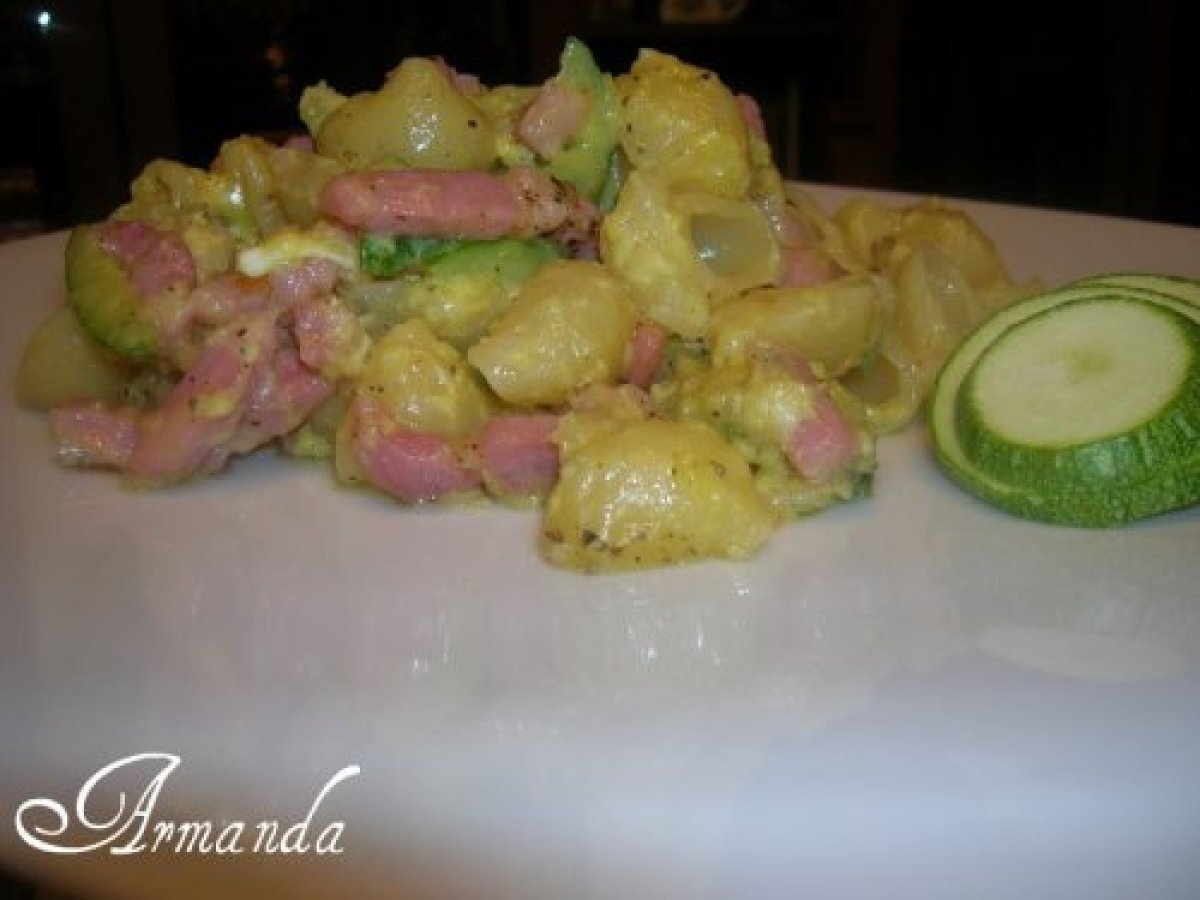 Carbonara di speck e zucchine - foto 4