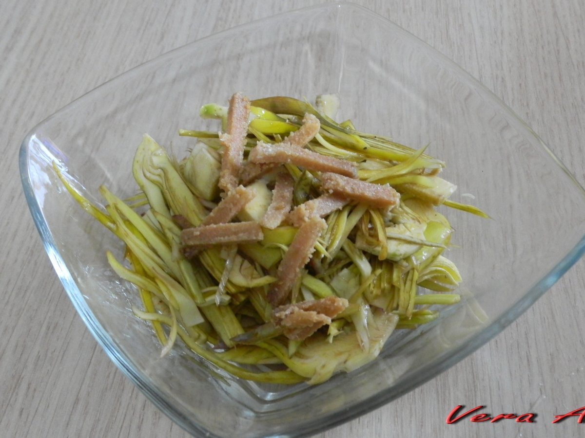 Carciofi e Bottarga
