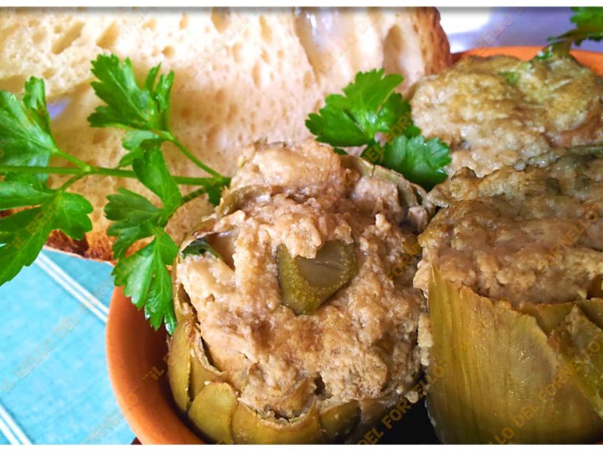 Carciofi ripieni, la ricetta vegetariana