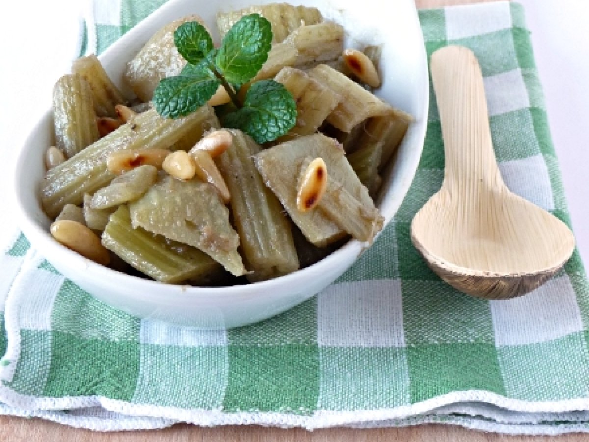 Cardo con acciughe e pinoli - foto 2