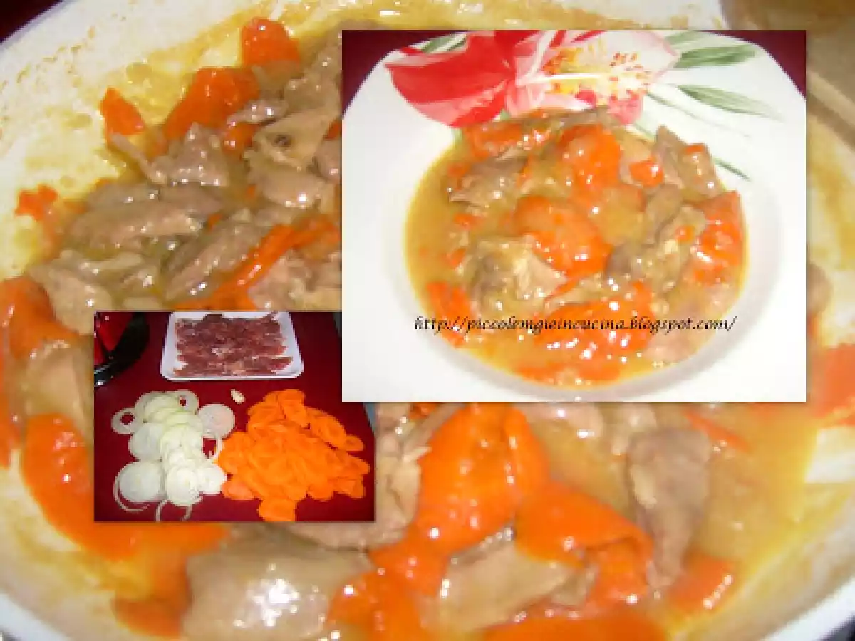 Carne bianca in umido