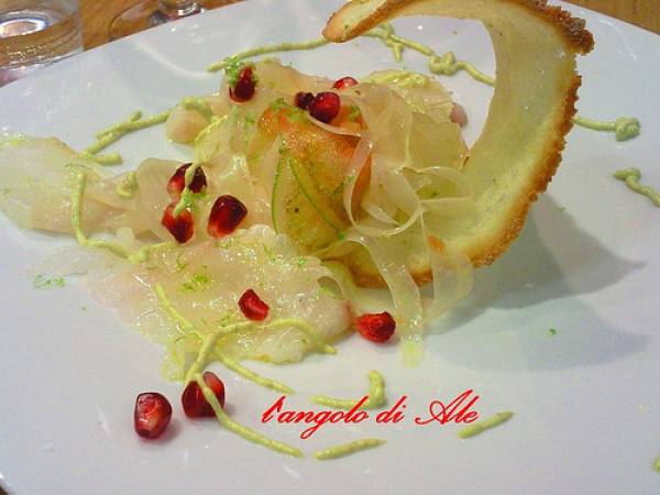 CARPACCIO di PESCATRICE di ALE