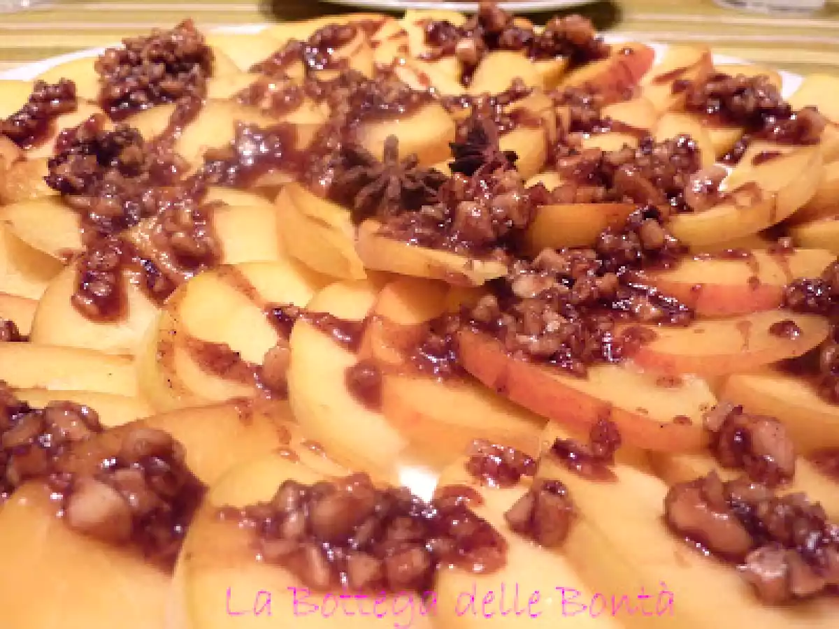 CARPACCIO DI PESCHE AL PORTO