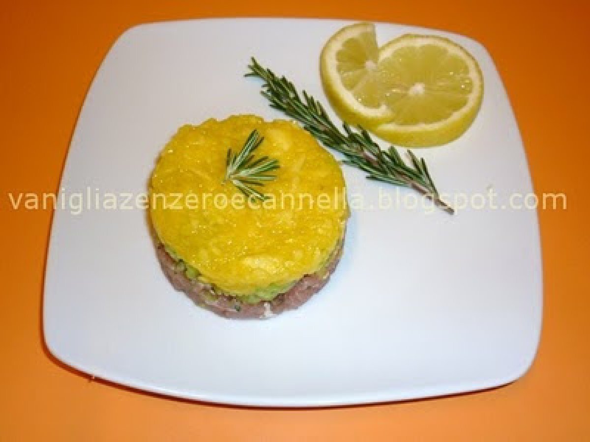 Carpaccio di tonno e mango - foto 2