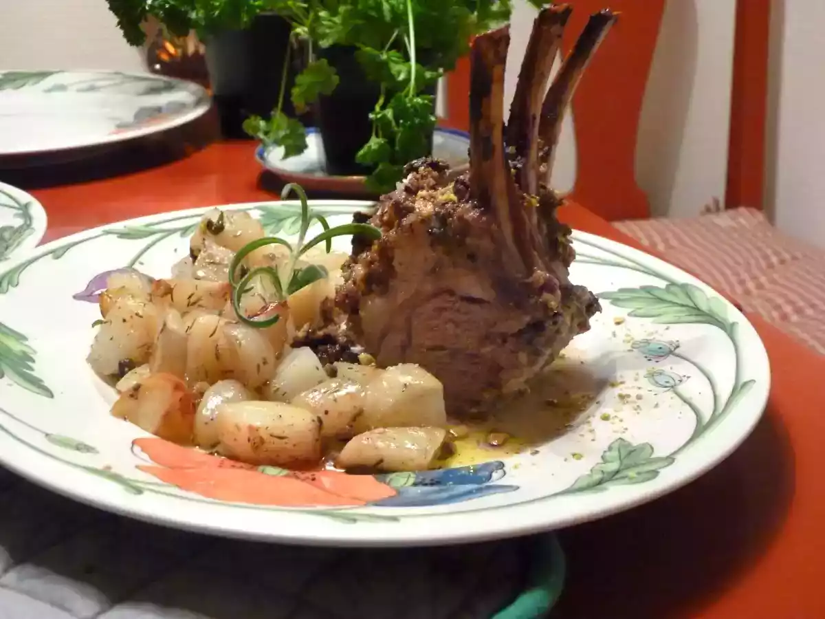Carrè d'agnello alla Mitterrand