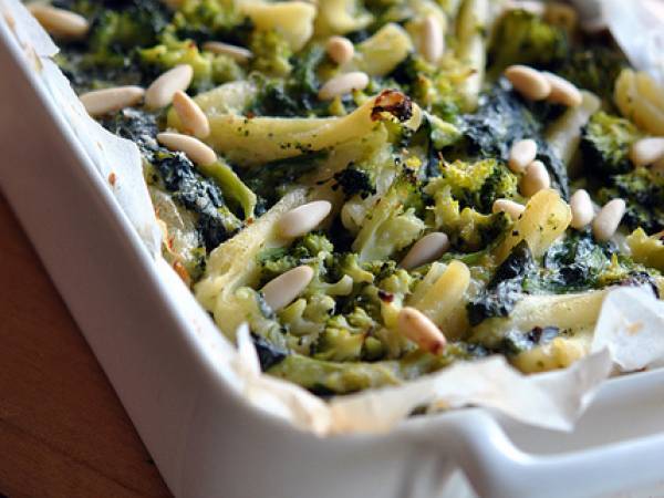 CASARECCE AL FORNO AL GRANO SARACENO E VERDURE