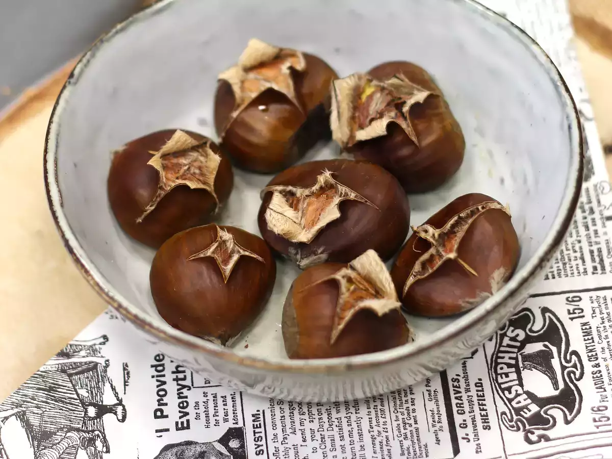 Castagne al microonde, pronte in soli 3 minuti! - foto 3