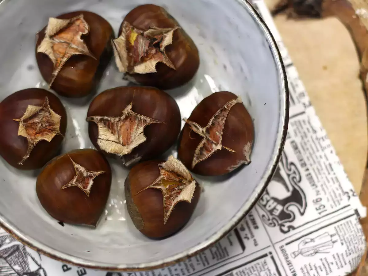 Castagne al microonde, pronte in soli 3 minuti! - foto 2