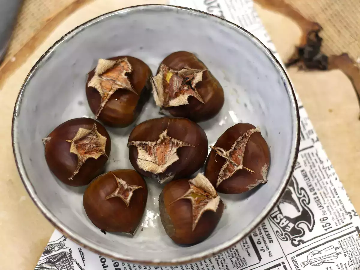 Castagne al microonde, pronte in soli 3 minuti! - foto 5