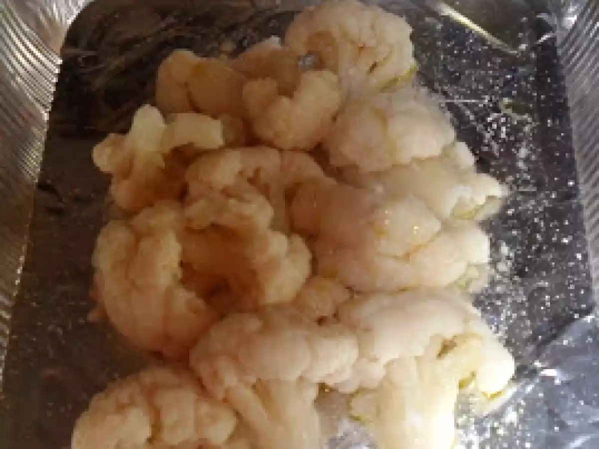 Cavolfiore al forno con sottiletta