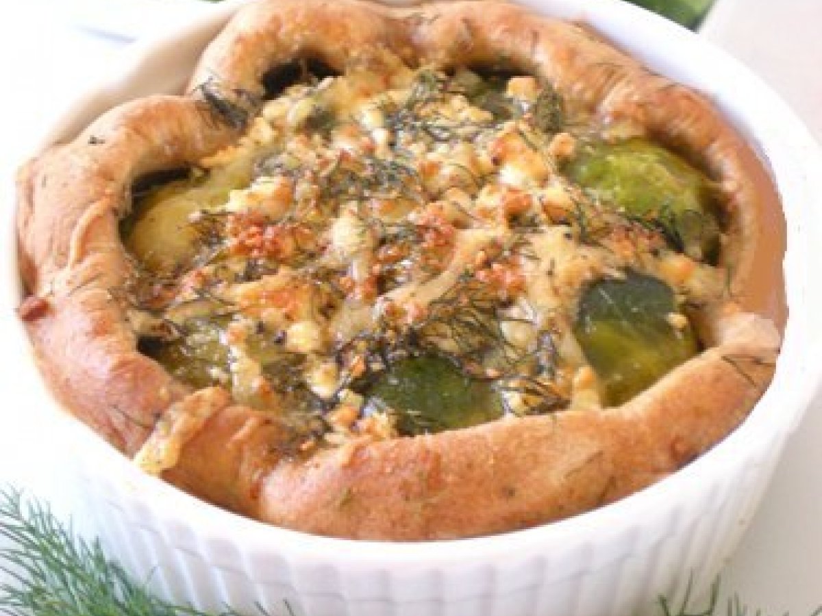 Cavolini di bruxelles con feta in crosta di pane